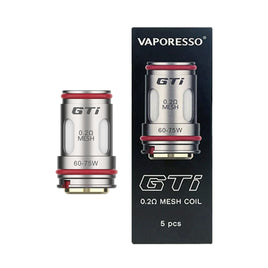 GTi Replacement Mesh Coils 5 Pack By Vaporesso